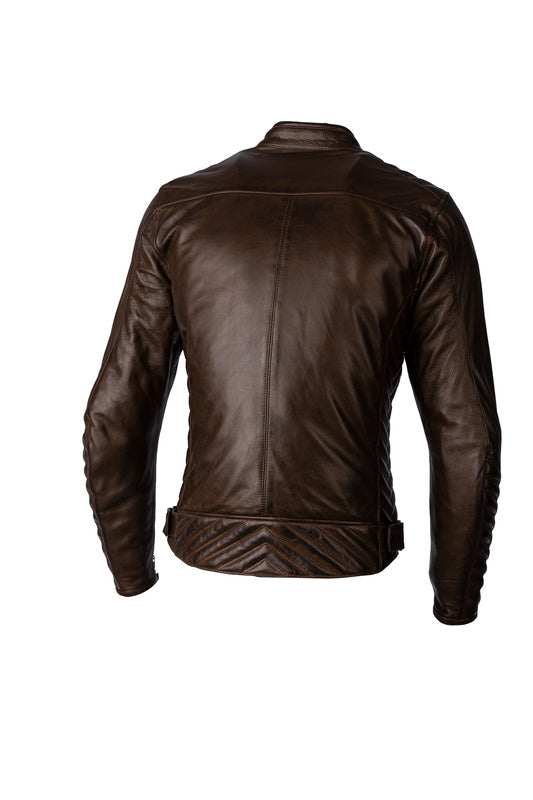Chaqueta de Piel RST ROADSTER 3 CE Marrón