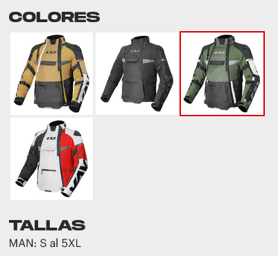 Chaqueta LS2 X-MASTER