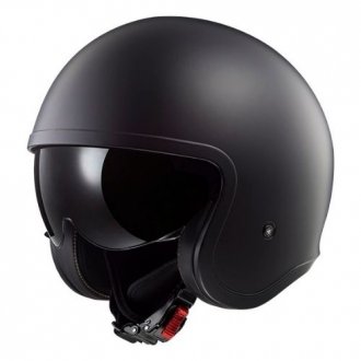 CASCO LS2 OF599 SPITFIRE II NEGRO MATE