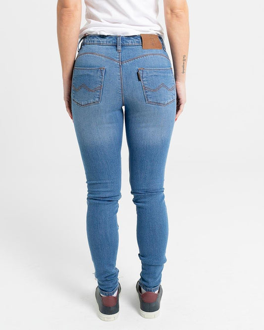 PANTALON BY CITY MUJER ROUTE II LIGHT BLUE