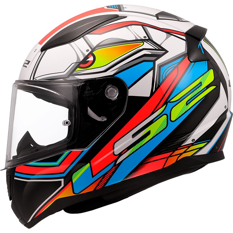 Casco LS2 FF353 RAPID II XDRON WHITE NEON ORANGE-06