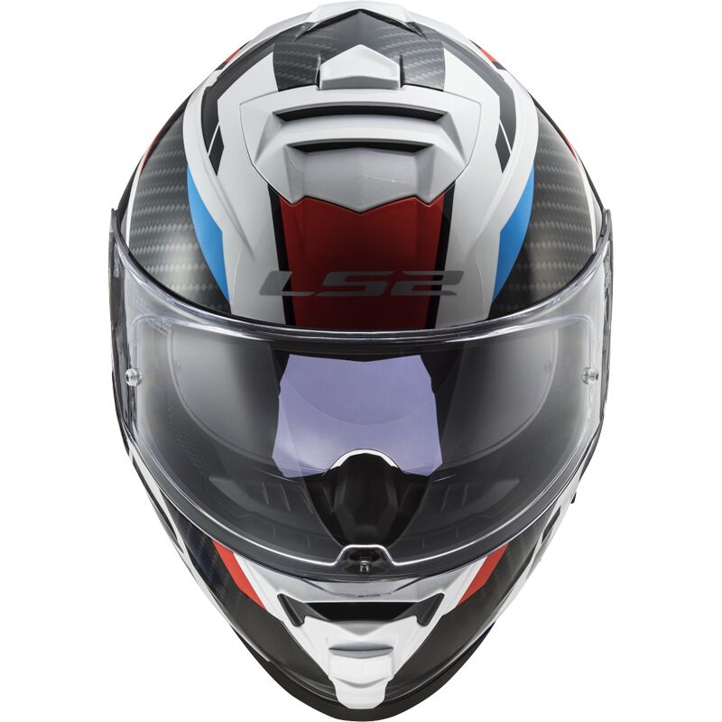 Casco LS2 FF800 STORM II RACER RED BLUE-06