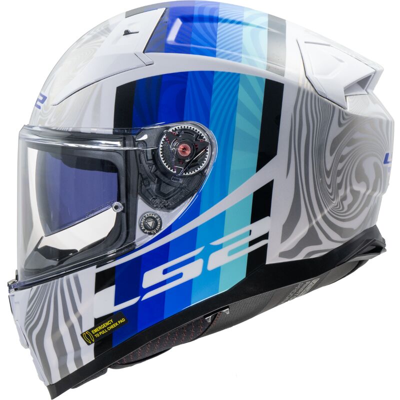 Casco LS2 FF811 VECTOR II FREEDOM WHITE SILVER-06