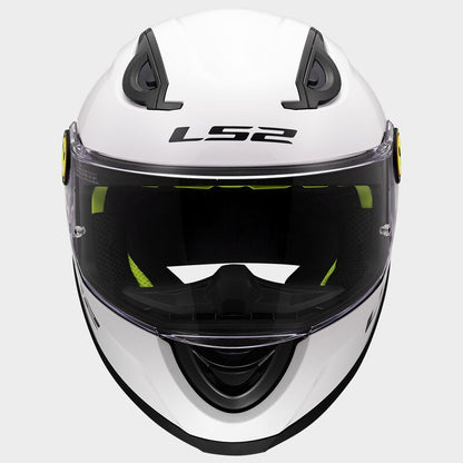 Casco LS2 FF812 KID SOLID WHITE