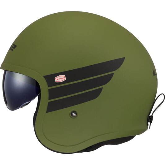 Casco LS2 OF599 SPITFIRE II RETRO M.MILITARY GREEN-06