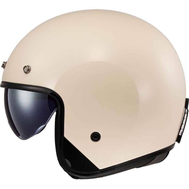 Casco LS2 OF601 BOB II SOLID CREAM-06