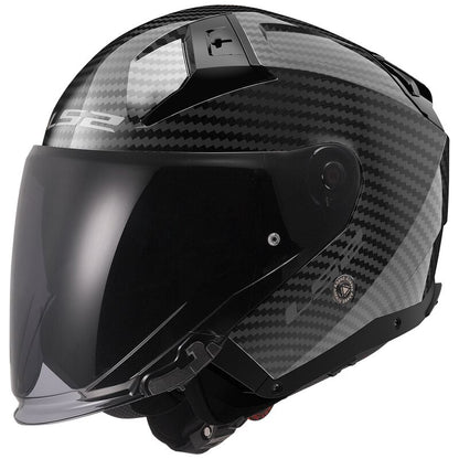 Casco LS2 OF603 INFINITY II GLOSS CARBON-06