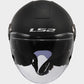 CASCO JET LS2 OF620 BLACK