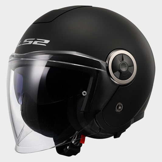 CASCO JET LS2 OF620 BLACK