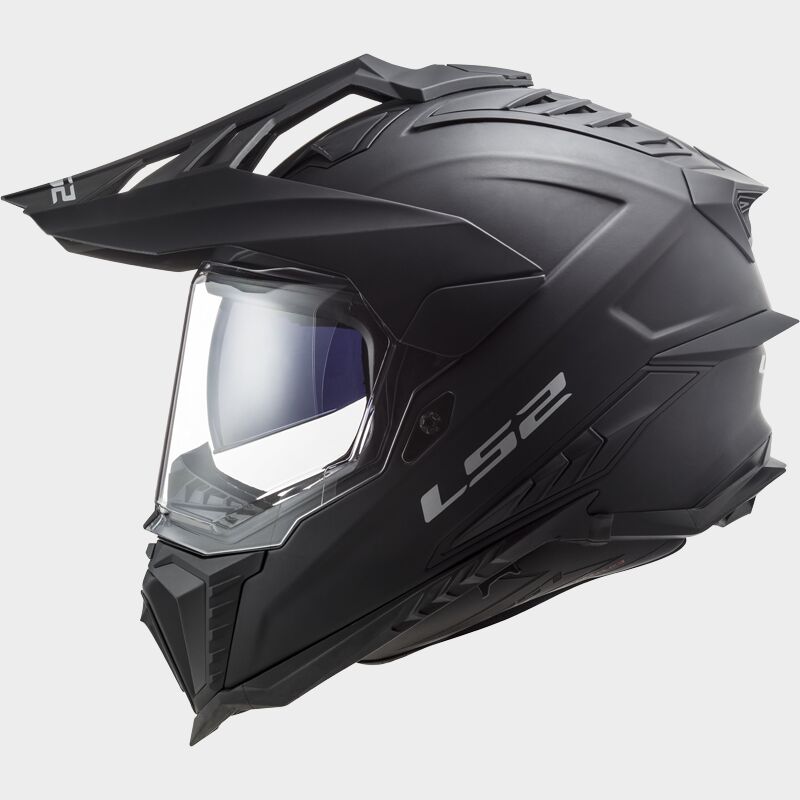 Casco LS2 MX701 EXPLORER SOLID MATT BLACK-06