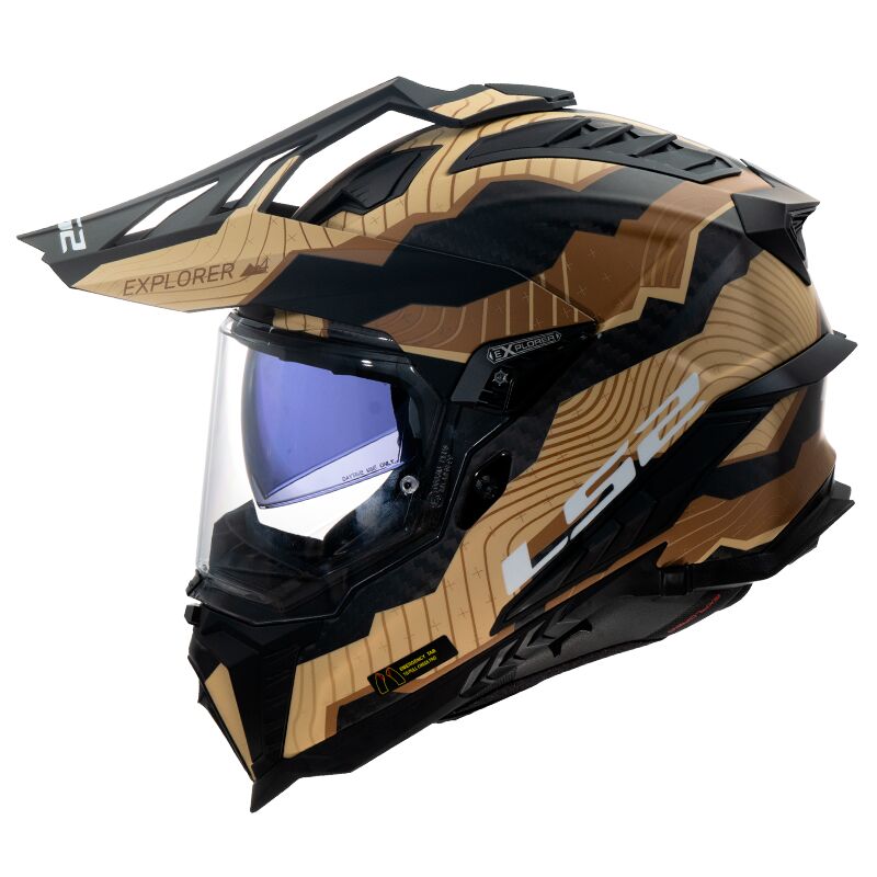 Casco LS2 MX701 Explorer Carbon TRICK