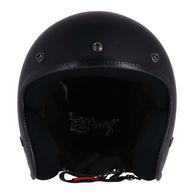 CASCO JET ROEG NEGRO MATE