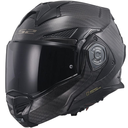 Casco LS2 Modular ADVANT X CARBON SOLID GLOSS