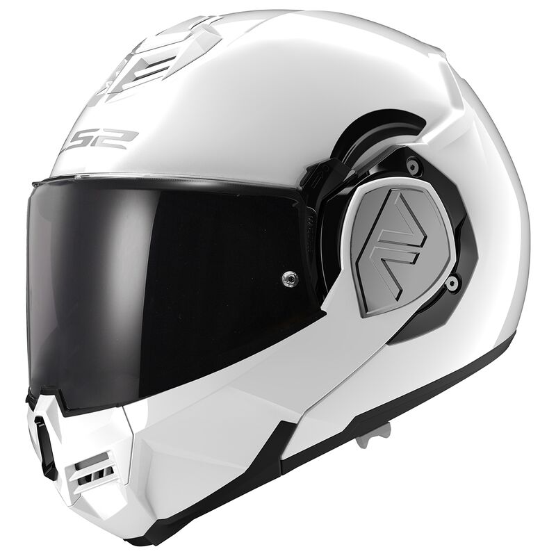 Casco LS2 FF906 ADVANT SOLID WHITE-06