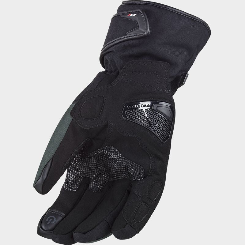 Guantes LS2 Snow Black green