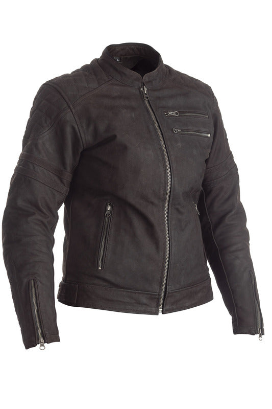 Chaqueta de Piel Mujer RST RIPLEY NEGRA