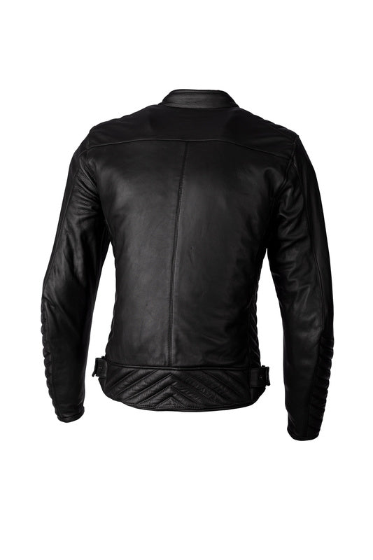 CHAQUETA DE PIEL (Hombre) RST ROADSTER 3 CE Negro