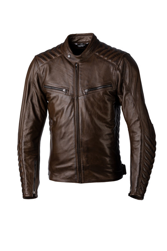 Chaqueta de Piel (Hombre) RST ROADSTER 3 CE Marrón