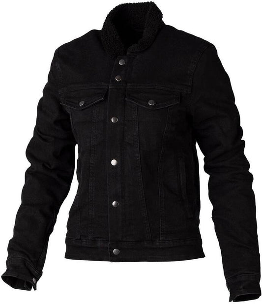 Chaqueta Textil (Hombre) RST X KEVLAR® SHERPA DENIM CE Negro