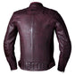 Chaqueta RST Brandish2 cuero CE hombre - Oxblood