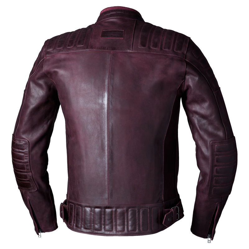 Chaqueta RST Brandish2 cuero CE hombre - Oxblood