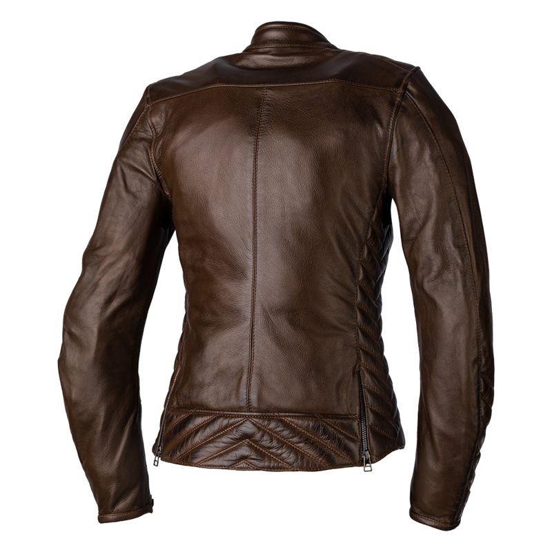 Chaqueta de Piel (Mujer) RST ROADSTER 3 CE Marrón