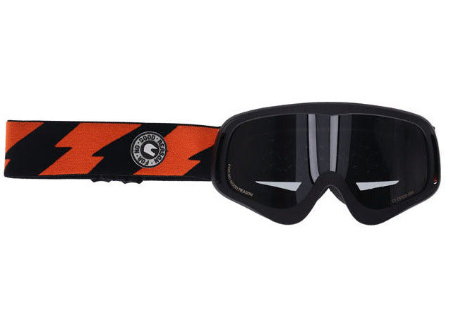 Gafas Roeg Peruna Bolts negras y naranjas