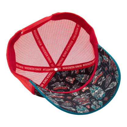 Gorra KING KEROSIN 'Ride Hard' en negro