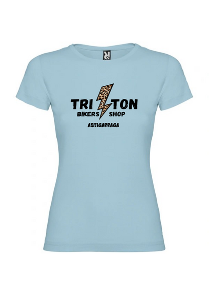 Camiseta azul cielo TRITON mujer