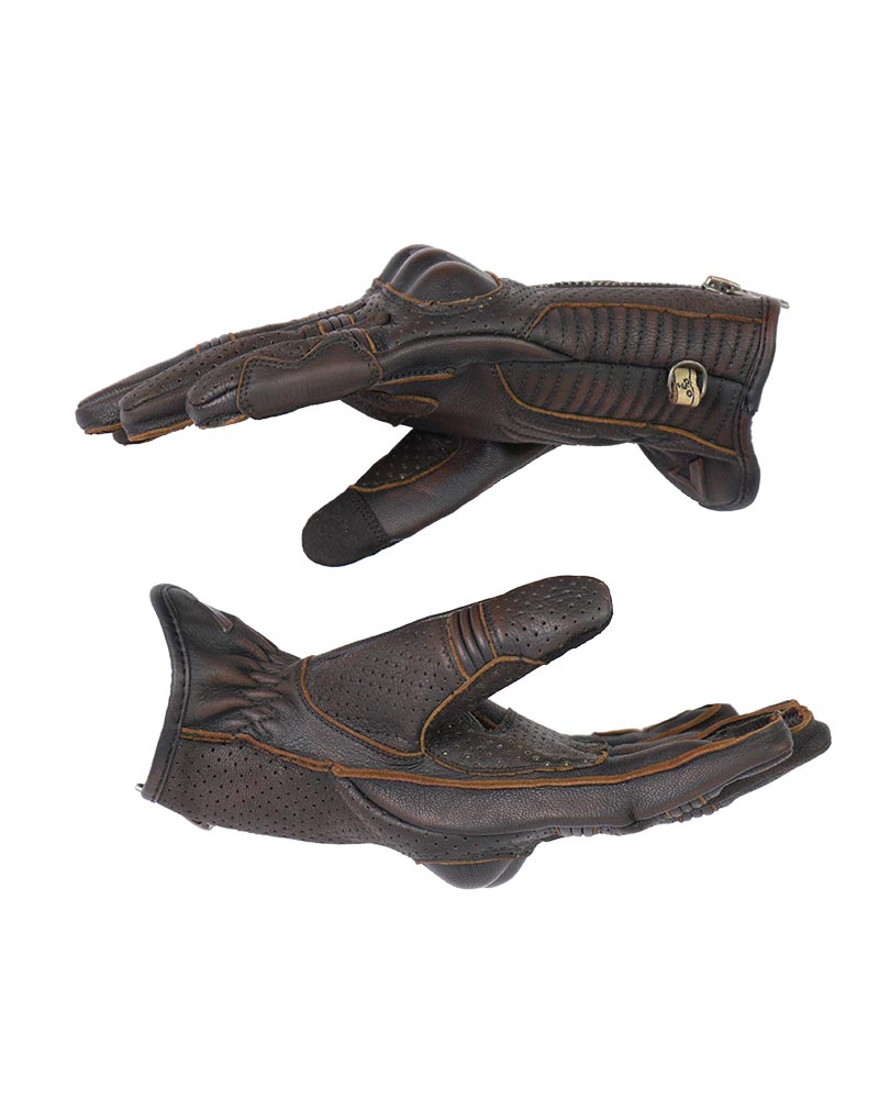 Guantes BY CITY AMSTERDAM MAN marron oscuro