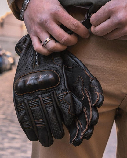 Guantes BY CITY AMSTERDAM MAN marron oscuro