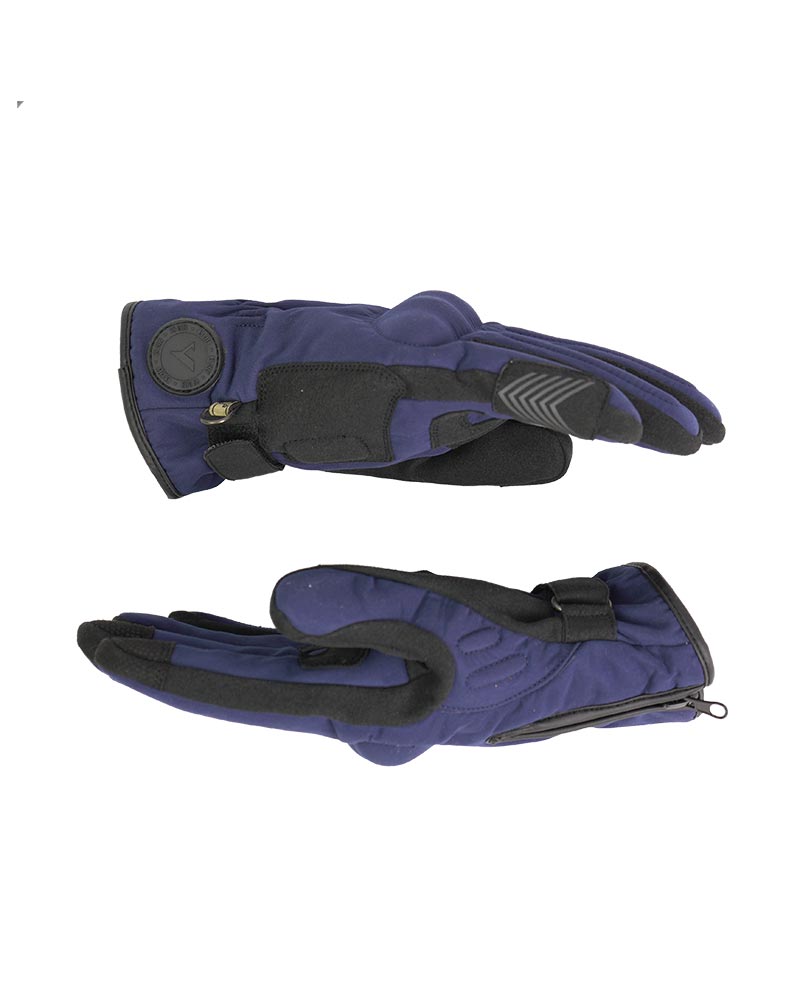 GUANTES BY CITY ICELAND AZUL / NEGRO