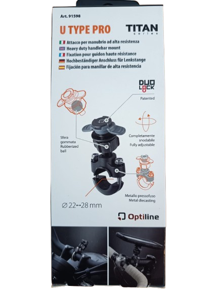 SOPORTE TELEFONO PARA MANILLAR DE ALTA RESISTENCIA OPTILINE