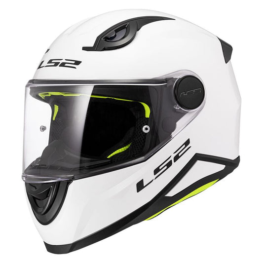 Casco LS2 FF812 KID SOLID WHITE