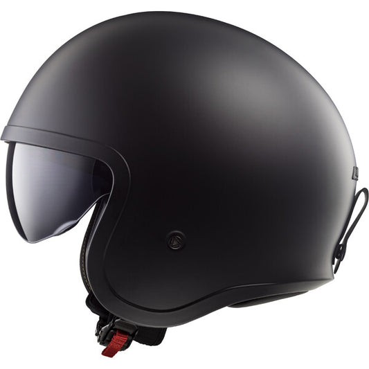 CASCO LS2 OF599 SPITFIRE II  NEGRO MATE