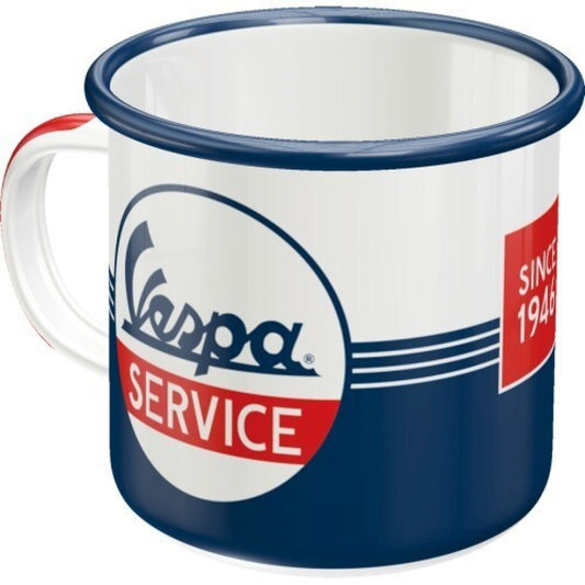 TAZA ESMALTADA / VESPA SERVICE