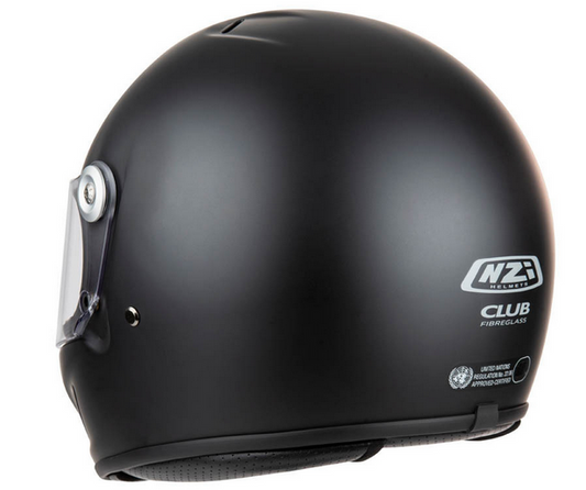 CASCO NZI CLUB NEGRO MATE