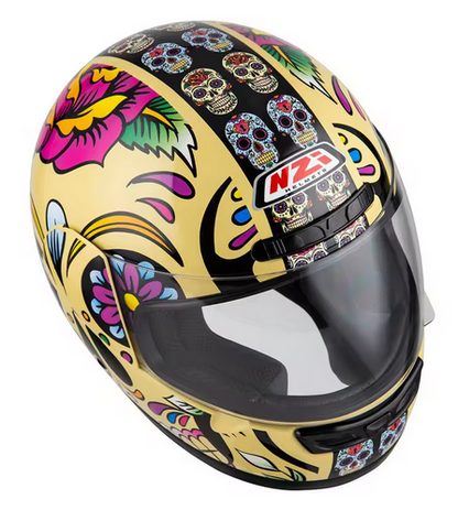 CASCO NZI ACTIVY 3 MEXICAN SKULLS