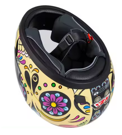 CASCO NZI ACTIVY 3 MEXICAN SKULLS