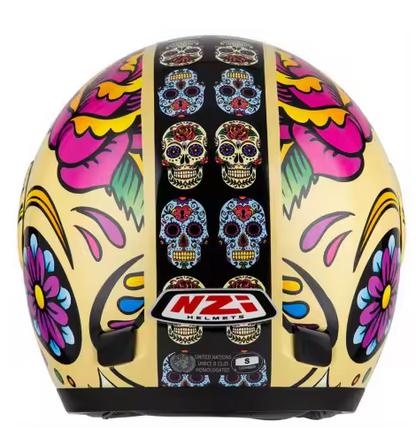 CASCO NZI ACTIVY 3 MEXICAN SKULLS