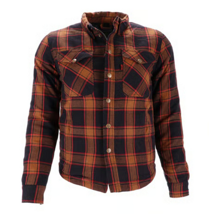 Camisa 13 1/2 cuadros marrón/negro