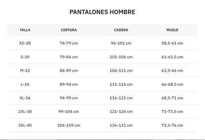 Pantalón BY CITY AIR III man negro