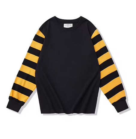 Camiseta manga larga TRITON amarilla / negro