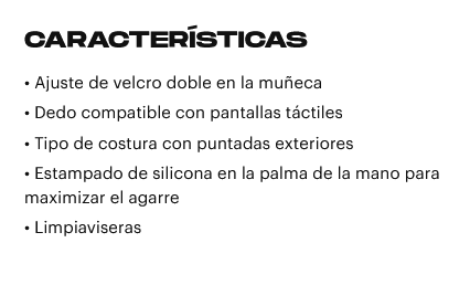 Guantes LS2 SWIFT negros