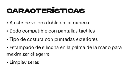 Guantes LS2 SWIFT negros