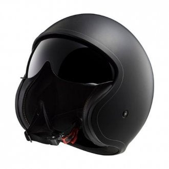 CASCO LS2 OF599 SPITFIRE  NEGRO MATE