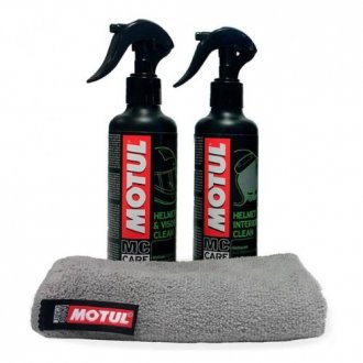 MOTUL PACK LIMPEZA CASCOS