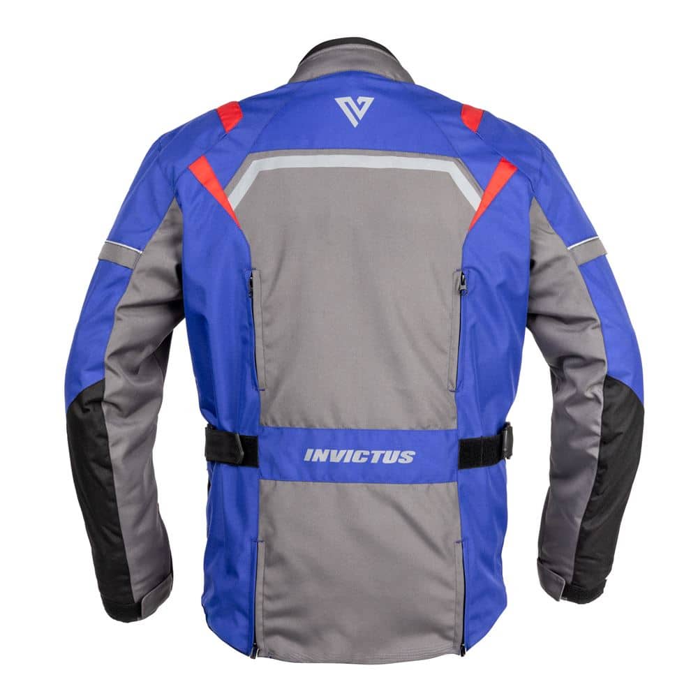 Chaqueta INVICTUS TRICAPA TULKAS AZUL ROJA
