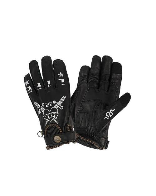 GUANTES BY CITY SECOND SKIN MAN TATTOO II BLACK