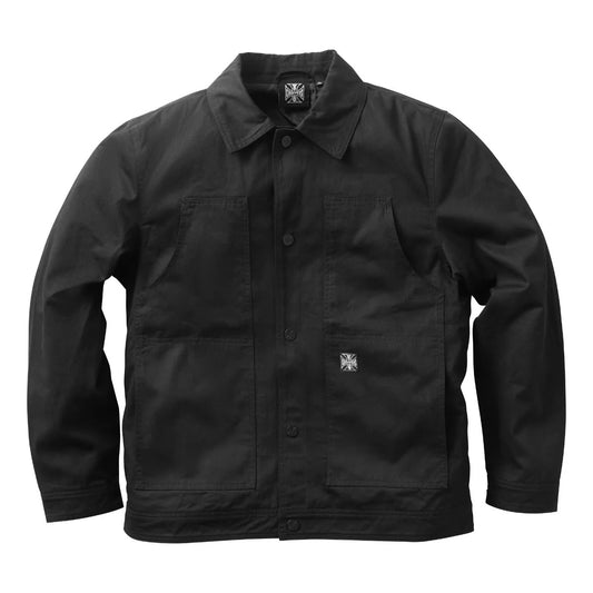 WCC LINED CARGO WORKJACKET - BLACK